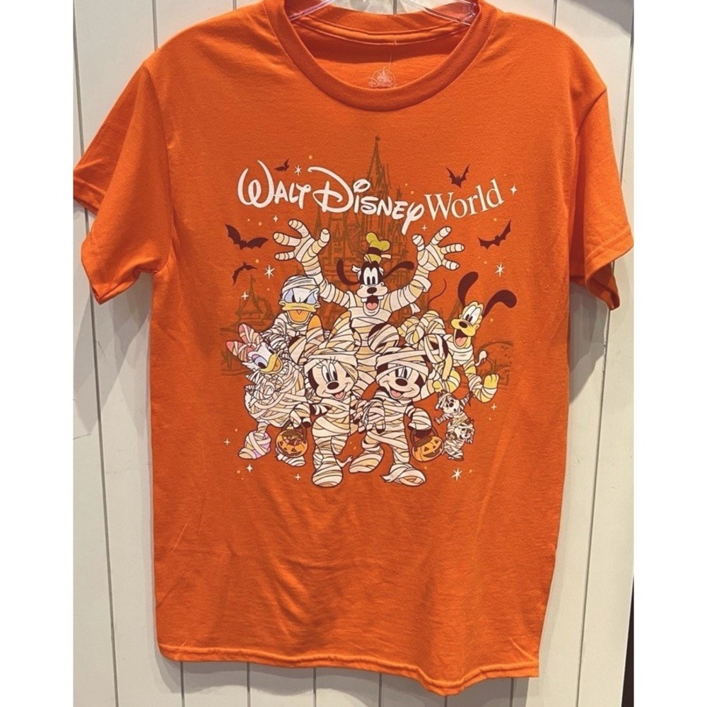 2025 Disney Parks Halloween Mummy T Shirt Large Youth Mickey‎ Minnie Goofy